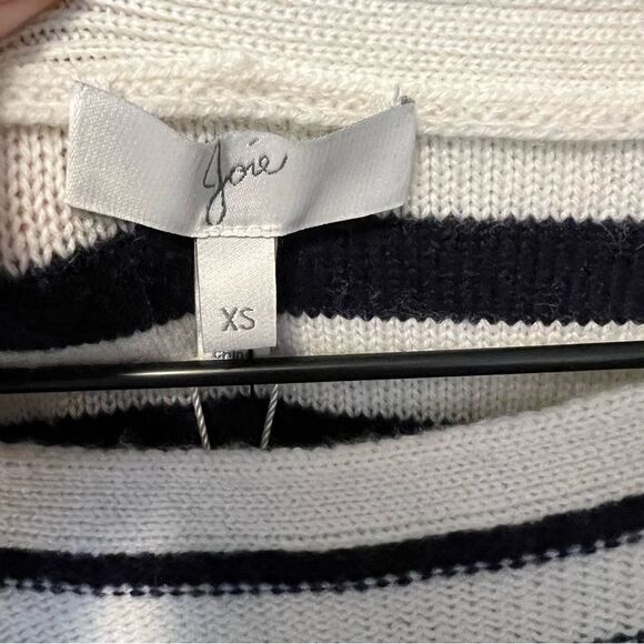 NWT Revolve x Joie Maridel Sweater in Porcelain & Midnight | Size XS - Picture 10 of 12